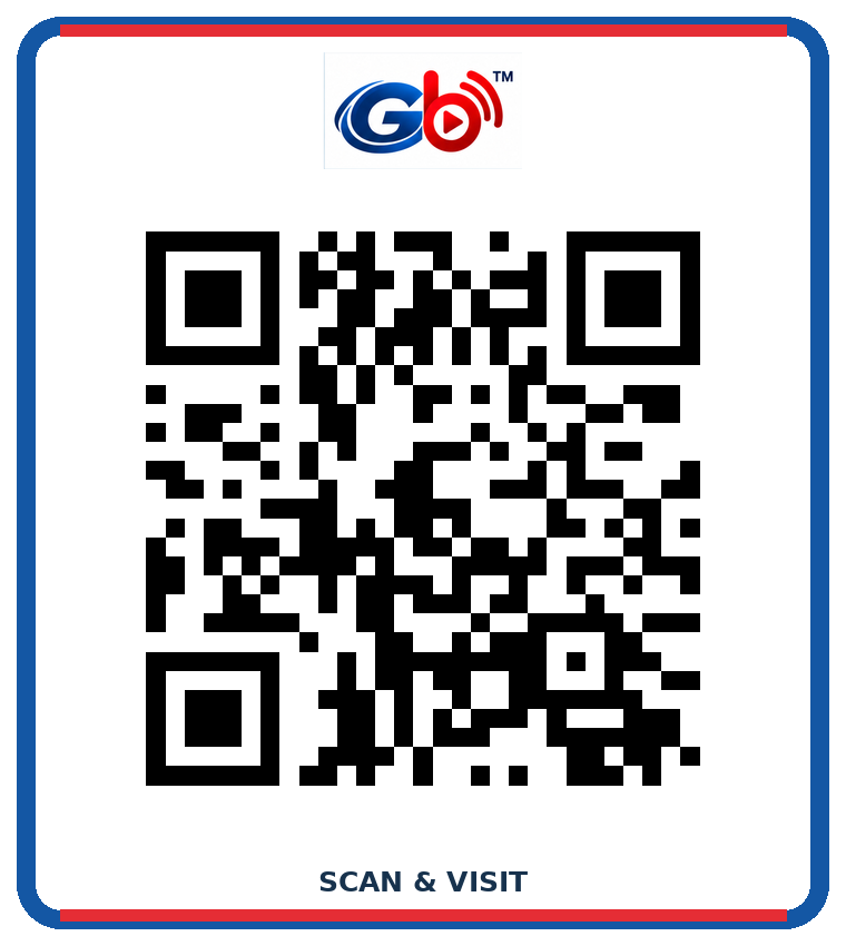 GoBroadcastingLive homepage QR code